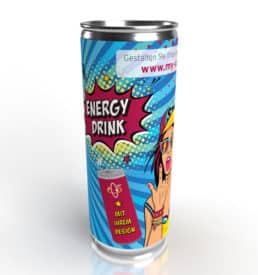 Cooles Zubehör für euren Dosenhalter - Energy-Drink in Design-Dosen: Style  your Drink: CarGo-Drink für Auto- und Bikefans - News - VAU-MAX - Das  kostenlose Performance-Magazin