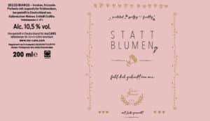 Statt Blumen